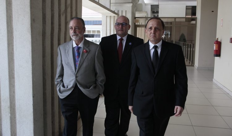 Eduardo Valdés Escoffery, Alfredo Juncá y Heriberto Araúz, magistrados del Tribunal Electoral. Archivo 