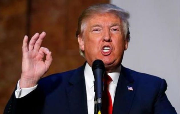 El mandatario Donald Trump  dijo que entre la caravana de inmigrantes se encuentran "criminales", EFE