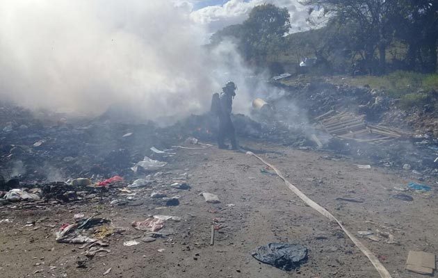 Ana María Rosas, residente a orillas de la vía Soná-Guarumal, denunció que es un problema frecuente que se acentúa con la entrada del verano. Foto/Víctor Eliseo Rodríguez