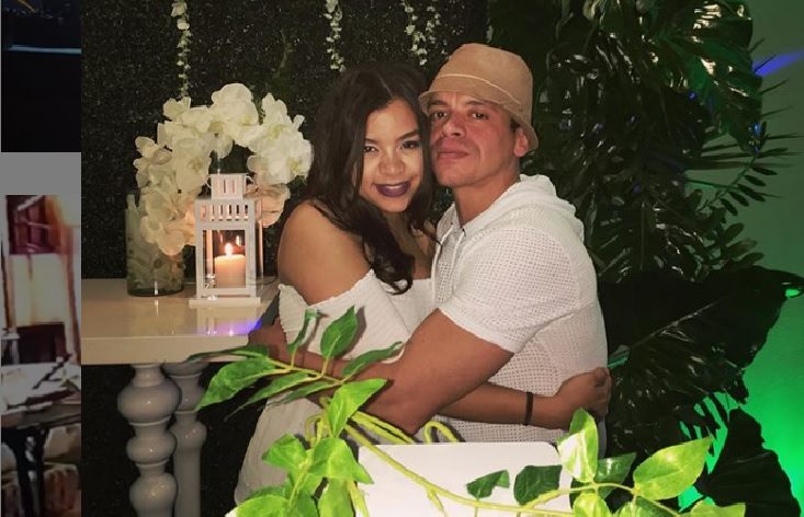 Vico C y su hija Marangely Lozada. Foto: Instagram