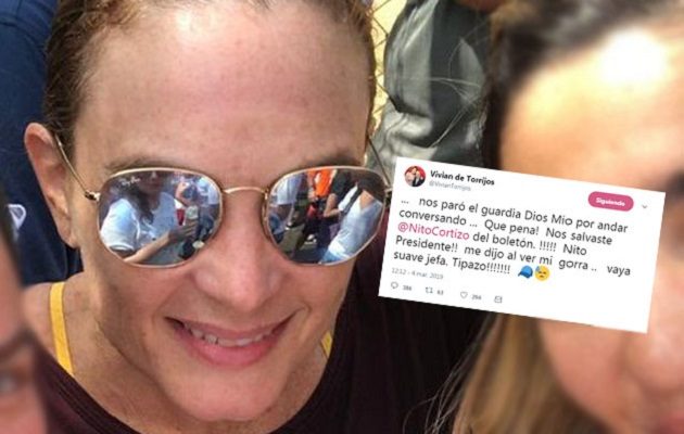 Exprimera dama Vivian de Torrijos enciende las redes sociales. Foto/Redes Sociales