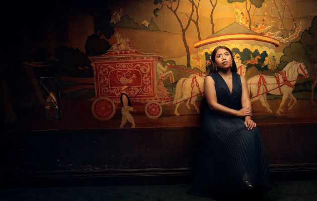 La actriz mexicana Yalitza Aparicio. 