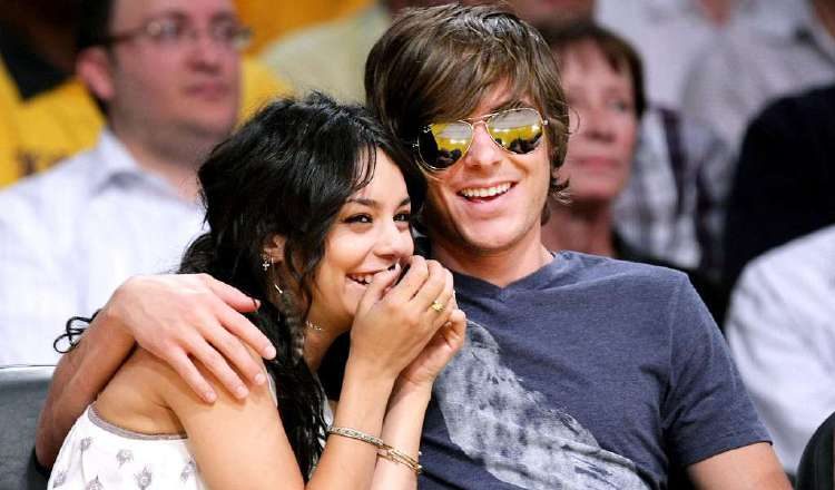 Vanessa Hudgens y Zac Efron.