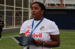 Raiza Gutiérrez, entrenadora de Panamá Foto: Fepafut