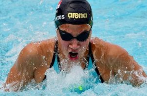 La nadadora Emily Santos, estuvo en los Juegos Olímpicos de Tokio 2020.  Foto: @itsemily.santos