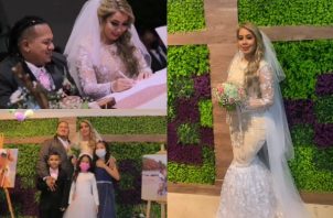 Imágenes del matrimonio de Mario Iván y Anyuri Martínez. Fotos: Instagram