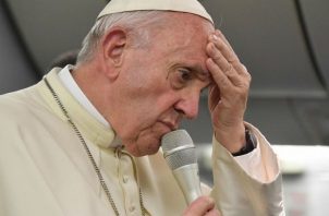 El papa Francisco pidió el cese de la "terrible e inaceptable" violencia que sacude desde hace días la Franja de Gaza y varias ciudades de Israel. Foto: EFE