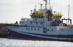 El buque oceanográfico Ángeles Alvariño regresa al Puerto de Santa Cruz de Tenerife por cuestiones técnicas este sábado.  Foto: EFE