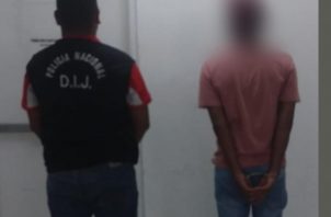  Fue detenido en el distrito de Alanje, provincia de Chiriquí. Foto: José Vásquez