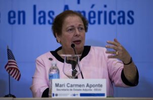 Mari Carmen Aponte fue la primera puertorriqueña en alcanzar el rango de embajadora de Estados Unidos. Foto: EFE