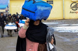 El 98% de la población en Afganistán no tiene suficiente para comer. Foto: EFE
