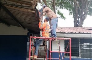 En 625 centros educativos, de 10 provincias y tres comarcas indígenas,se desarrollarán labores de mantenimiento. Foto: Meduca