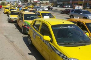 Hay más de 47 mil cupos de taxis, según estadísticas de la Autoridad del Tránsito (ATTT). Foto: Archivo
