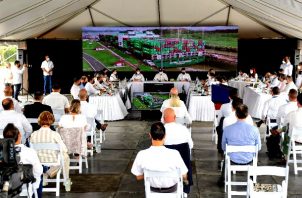 Cuarta reunión del Gabinete Logístico se realizó el sábado en la provincia de Colón. Foto: Cortesía