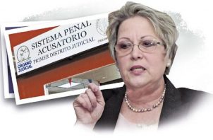 María Eugenia López, magistrada presidenta de la Corte Suprema de Justicia de Panamá. Archivo
