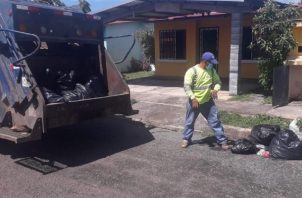La empresa Servicios Ambientales de Chiriquí brindan el servicio de recolección de basura a más de 49 mil casas y más de 1,150 empresas. Foto. José Vásquez