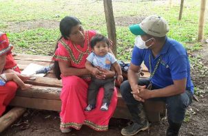 Nicanor Montero trabaja en la Iniciativa Nutrivida, la cual ha ayudado a concienciar a las madres sobre la importancia de una correcta alimentación. Foto: Nicanor Montero