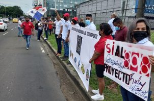 El proyecto se había convertido en una aspiración para el sector transportista, que realizó manifestaciones para que fuera sancionado. Foto: Francisco Paz
