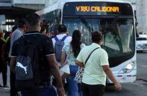 Conductores del metrobús advierten paro. Foto: Archivos