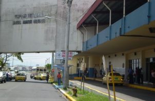 La víctima fue trasladada al complejo hospitalario Dr Manuel Amador Guerrero. Foto: Diomedes Sánchez 