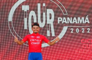 Bolívar Espinosa, ganado del Tour de Panamá. Foto: Fepaci