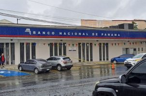 Banco Nacional, sucursal de Calidonia. Archivo.