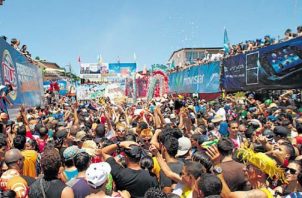 Los últimos carnavales que se celebraron en Panamá fue en 2020, semanas antes de que el covid-19 ingresara al país. Foto: Archivo