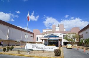 Hospital Irma Lourdes de Tzanetatos, ubicado en el corregimiento de Tocumen. Foto: Cortesía CSS