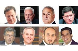 La mayoría de estas personas posteriormente fueron nombradas en el gobierno de Juan Carlos Varela.