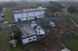 Subestación eléctrica de la planta potabilizadora Federico Guardia Conte de Chilibre. Foto: Cortesía