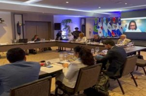 Los ministros se reunieron  por dos días antes de esa fecha, en la XXVIII Conferencia Iberoamericana de Ministras y Ministros de Educación. Foto: Cortesía Meduca