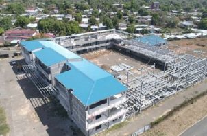 Se estima que la inversión para la construcción del nuevo plantel Miguel Alba, ubicado en Soná, asciende $10.3 millones. Foto. Cortesía