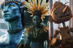 'Avatar: The Way of Water', 'Black Panther: Wakanda Forever' y 'Pinocchio'. Fotos: Archivo / Netflix