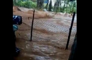 El Sinaproc atiende inundaciones en Puerto Obaldía. Foto: Cortesía