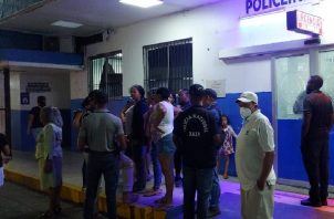 Varios casos llegaron al cuarto de Urgencias del Hospital Dr. Manuel Amador Guerrero. Foto. Diomedes Sánchez