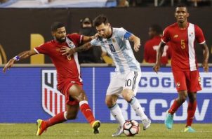 Panamá y Argentina se enfrentaron por última vez en Copa América Centenario 2016. Foto: EFE