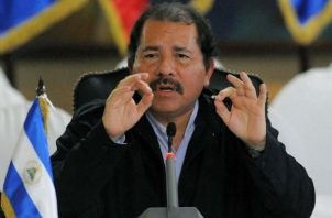 Daniel Ortega, presidente de Nicaragua. Foto: Archivo.