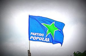 Bandera del Partido Popular. 