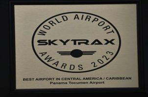 La evaluación se logra con la encuesta de satisfacción realizada por la consultora Skytrax, en el marco de los World Airport Awards 2023.