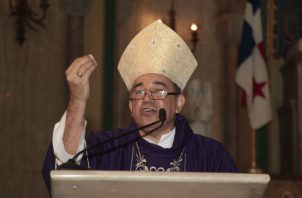 José Domingo Ulloa, arzobispo de Panamá. Archivo.