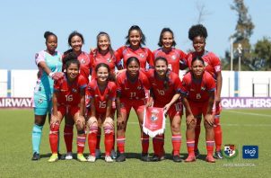 Equipo femenino Sub-20 de Panamá. Foto: Fepafut