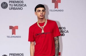 El rapero puertorriqueño Luar La L en 2022. Foto: EFE/Enid Salgado