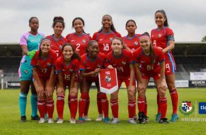 Selección Femenina Sub-20 de Panamá. Foto: Fepafut 