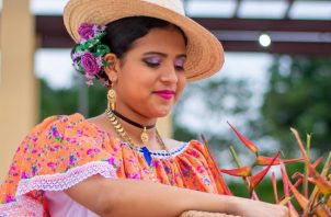 S.M. Carolyne Aymeth Castillo Amor, reina 2023, Festival del Bollo y Chicheme Chorrerano. Foto: Cortesía