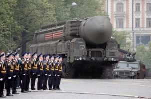 Rusia fue el tercer país que más dinero gastó el año pasado en armas nucleares. Foto: EFE