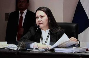 Baloisa Marquínez, jueza liquidadora de causas penales de Panamá. Víctor Arosemena