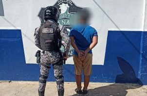 El sujeto permanecerá detenido en la cárcel pública de varones en el corregimiento de Chiriquí. Foto: José Vásquez ,