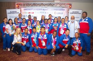 Representantes de Panamá en Olimpiadas Especiales. Foto: Cortesía
