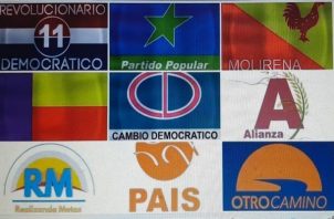 En Panamá hay nueve partidos políticos vigentes.