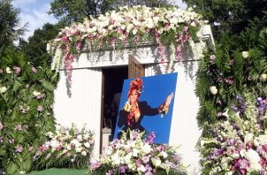 Foto de archivo del mausoleo de Celia Cruz en el cementerio de Woodlawn, en El Bronx. EFE/MIGUEL RAJMIL